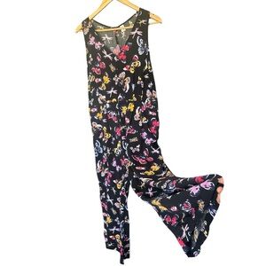 Old Navy Butterfly Romper/Jumpsuit/Pantsuit, Elastic Waistband & Pockets! Large